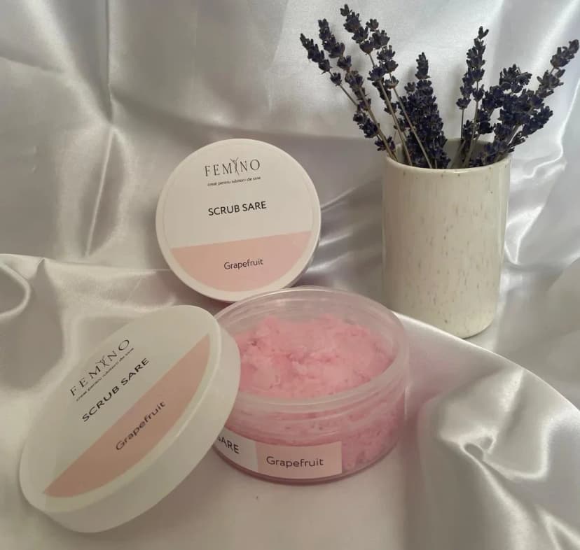 Salt scrub - Grapefruit, 250gr