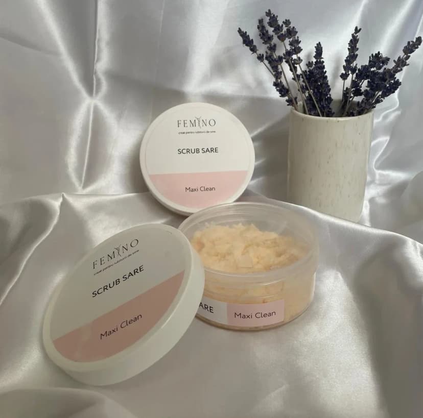 Salt scrub - Maxi Clean, 250gr